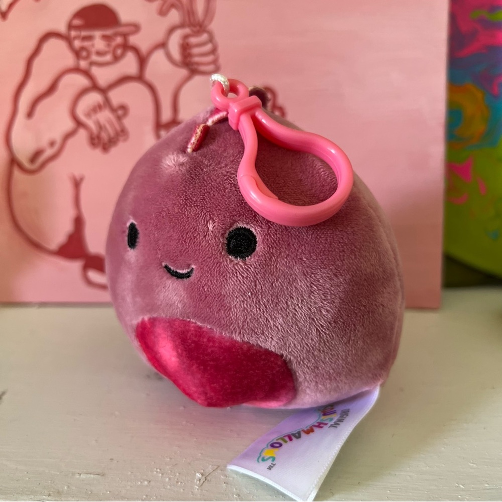 Pink squishmallow!